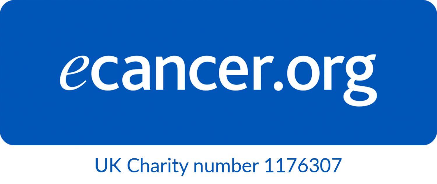 ecancer.org logo (with charity number)